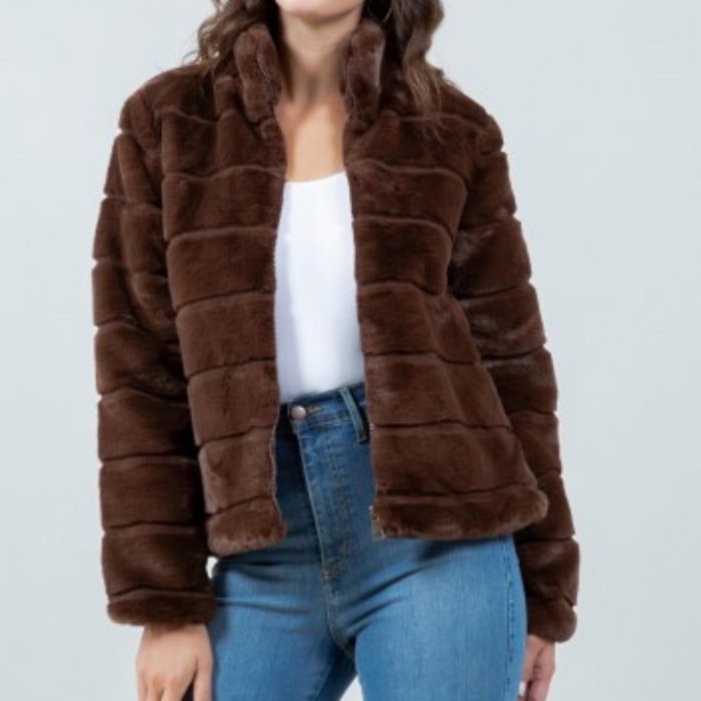 Beautiful Faux Fur Coat